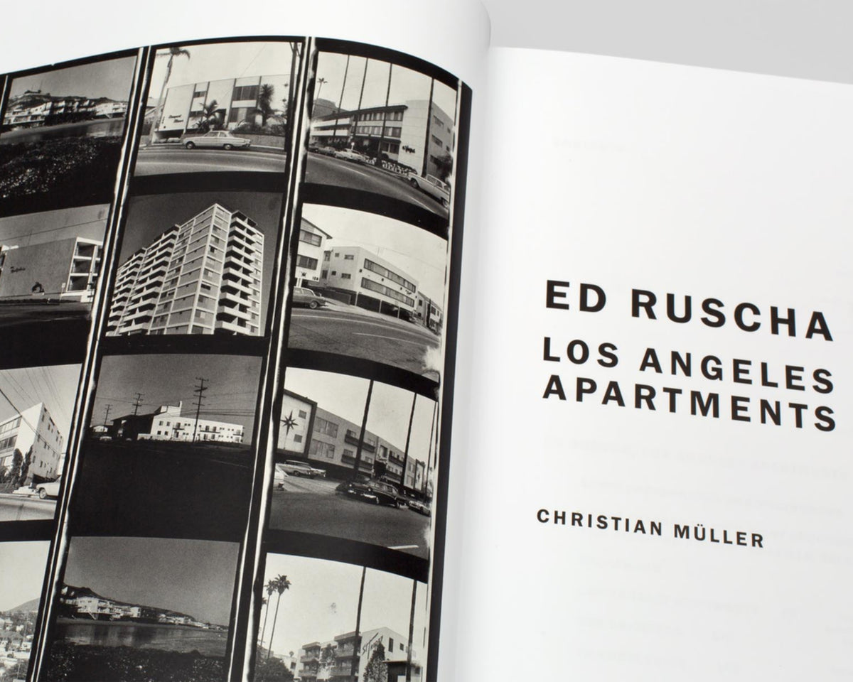 Ed Ruscha - Los Angeles Apartments, First Edition, Steidl, 2013, Sealed — side angle
