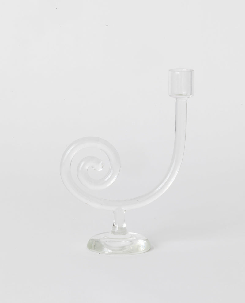 Single Stem Spiral Candleholder — detail view