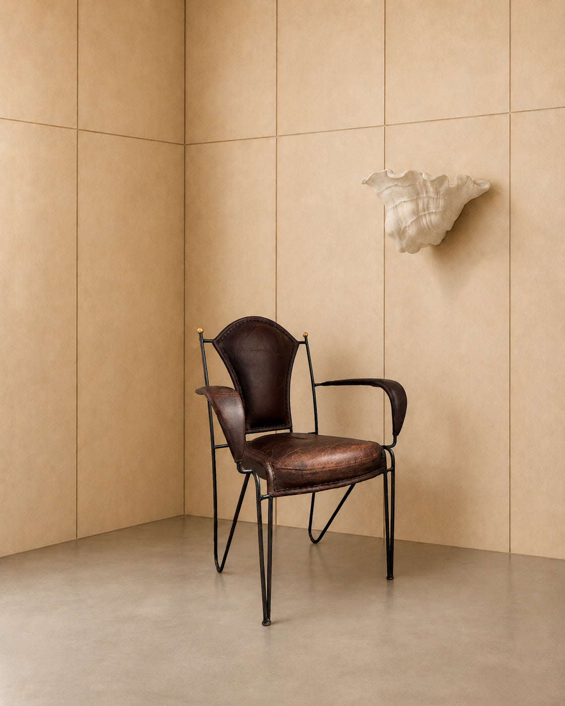 Frederic Weinberg chair — side angle