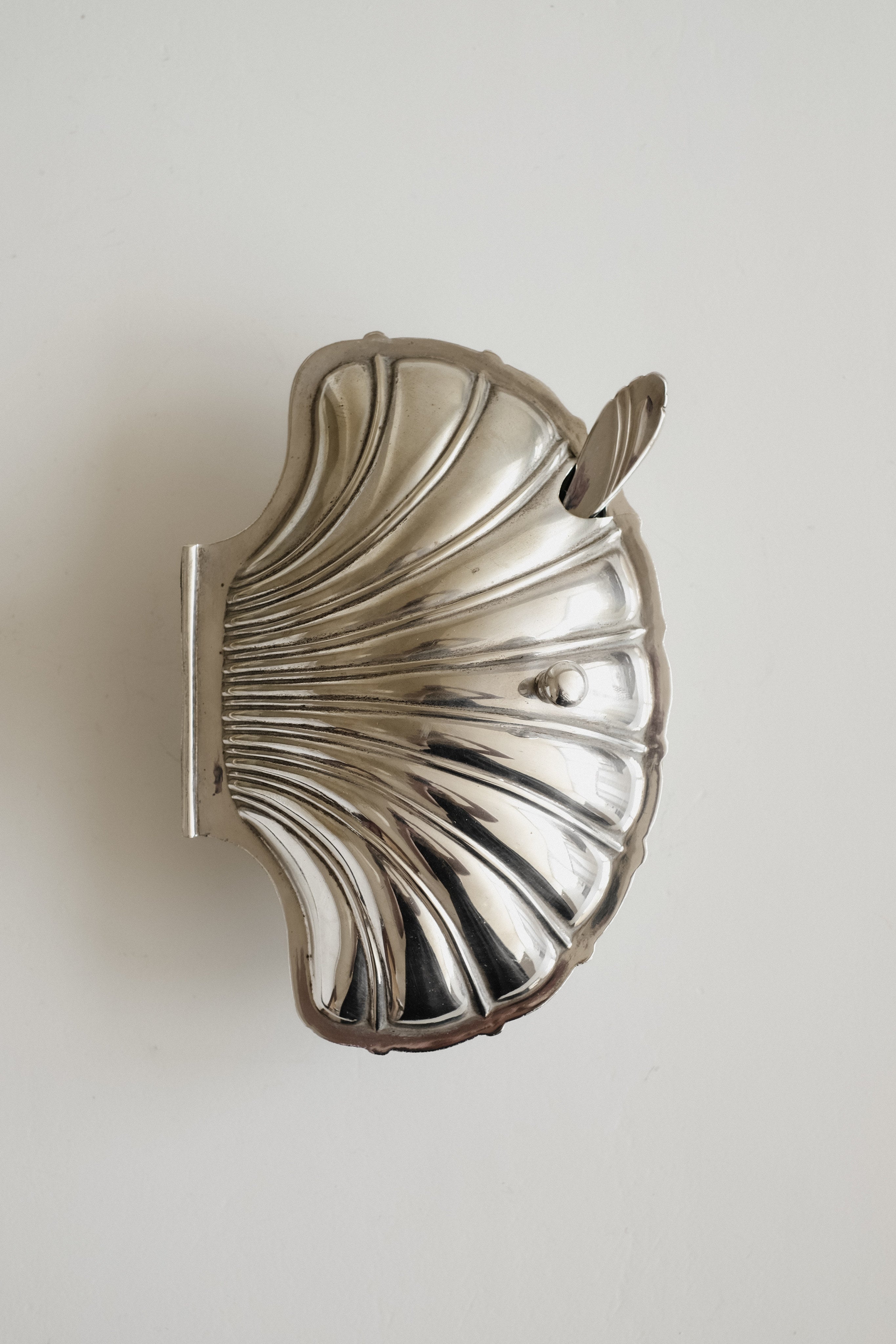 Decorative Butter Dish  — side angle
