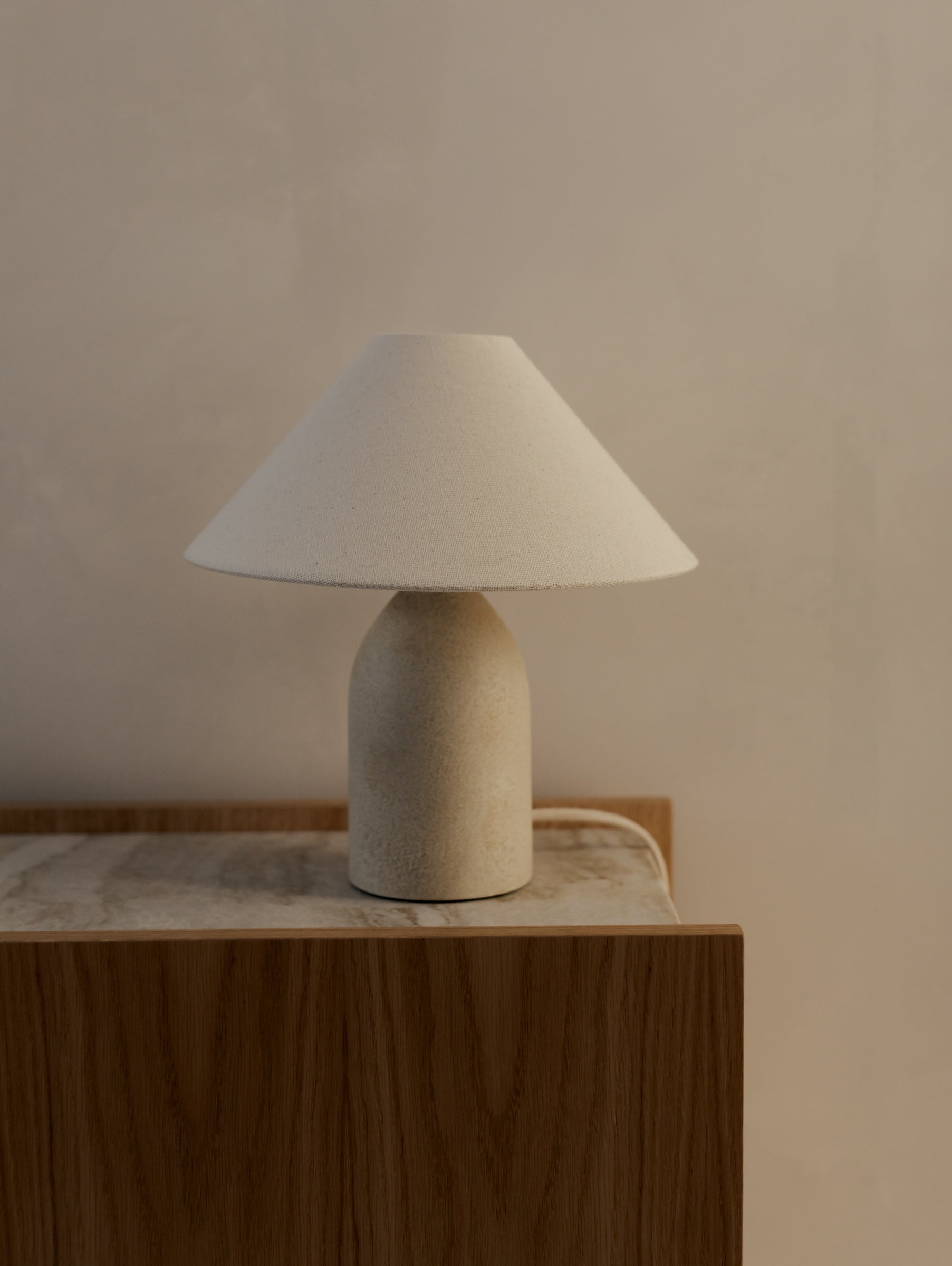 Minimalistic ORIA Console Table — side angle