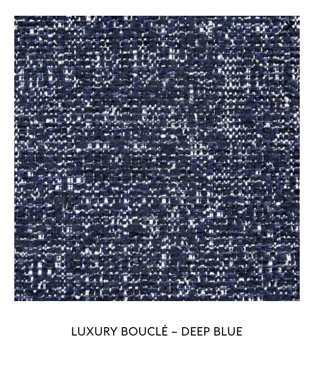 Laurent Pouf - Luxury Bouclé Bamboo & Fringe by RIJD Interior — variant detail