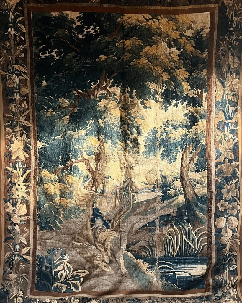 Tapisserie Verdure du XVIIIe siècle Aubusson