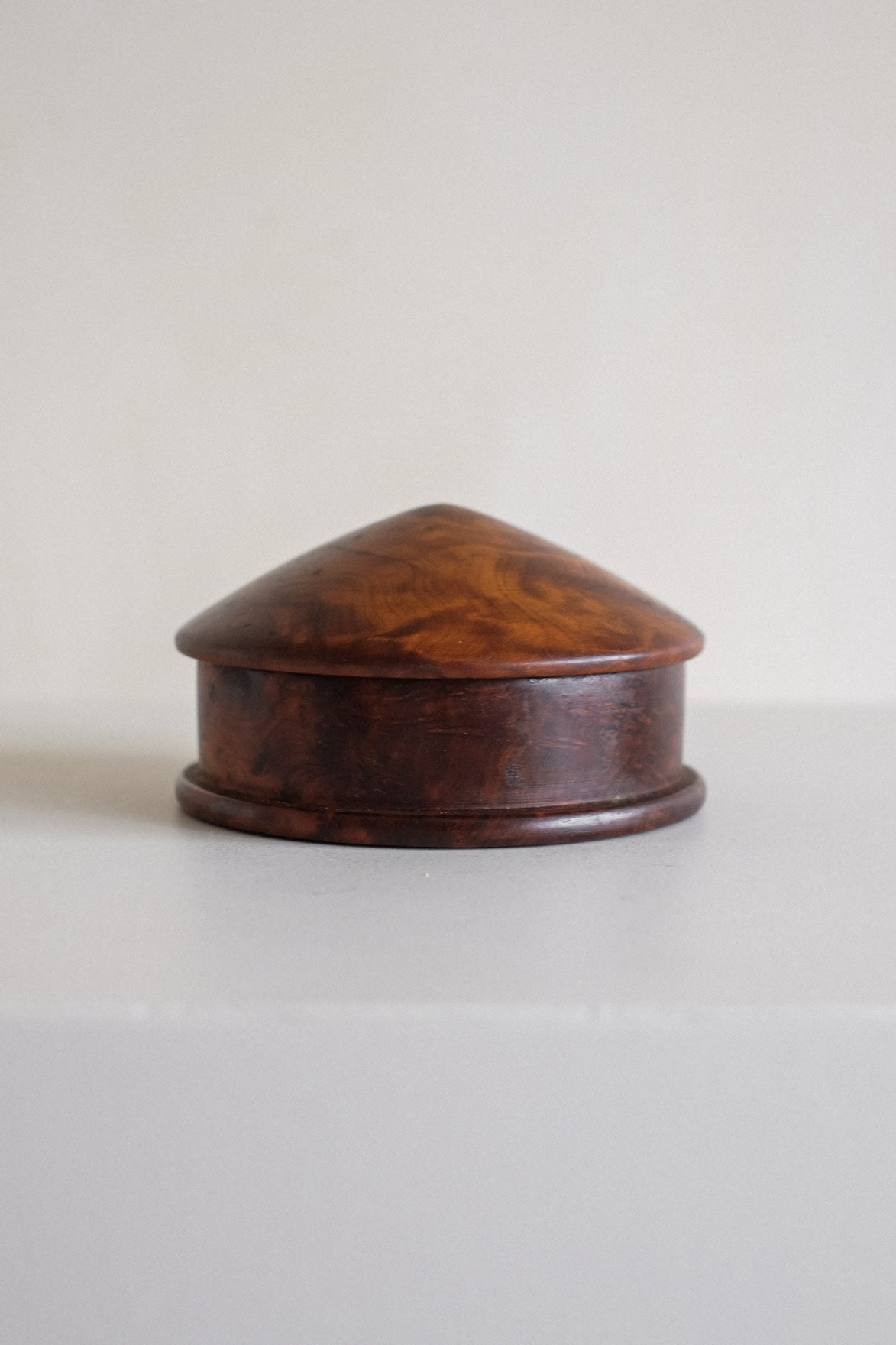 Vintage Burl Wood Trinket Box by septembre studios | The Oblist