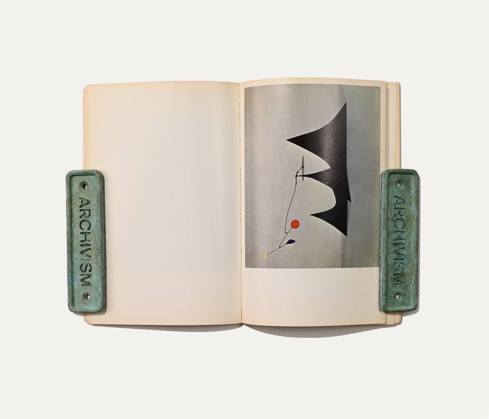 Calder: Mobiles and Stabiles, 1968 Art Book — close-up