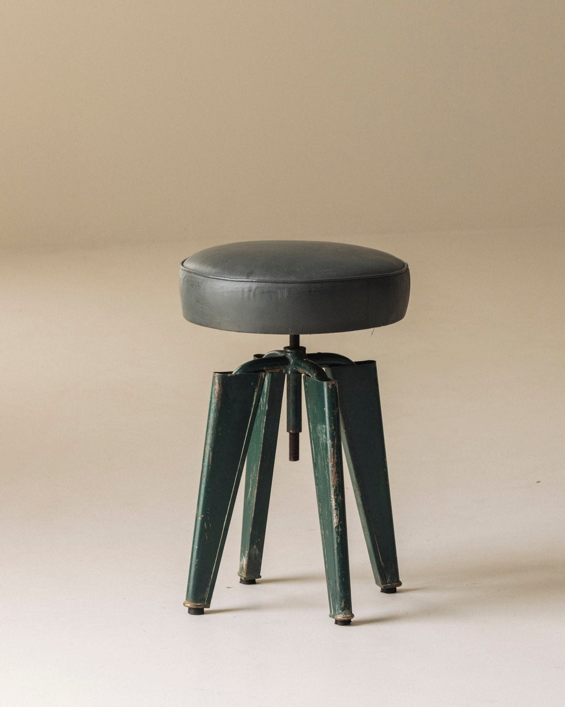 Highly collectible Clémenceau stool by Domin & Genevrière, Maison Dominique 1957 by Modern Living | The Oblist