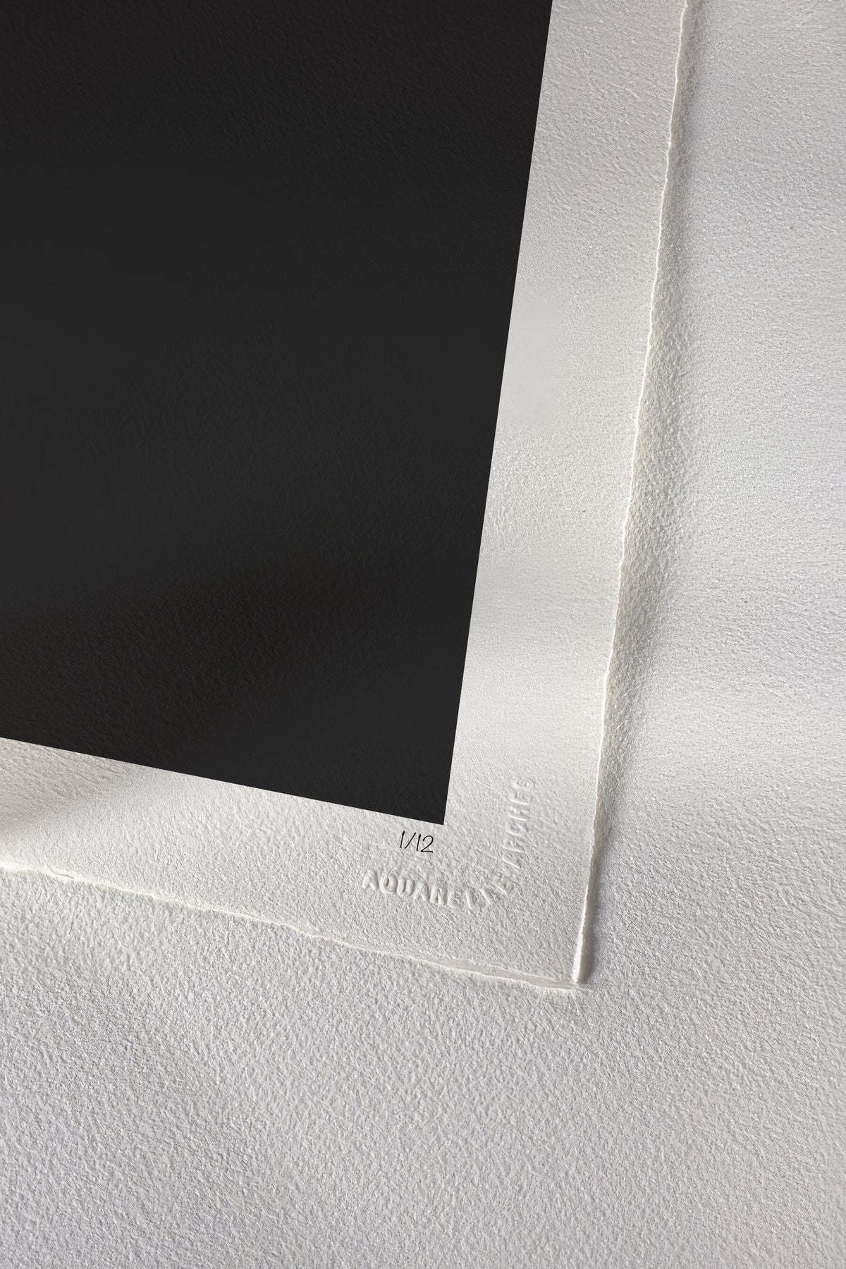 SKGR11 — Fine Art. Limited edition 12 + 1 AP — close-up