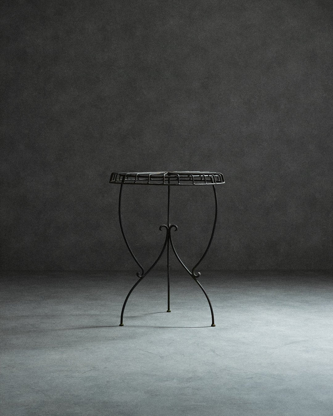 Spine Chair and Table in the Style of André Dubreuil — lifestyle setting