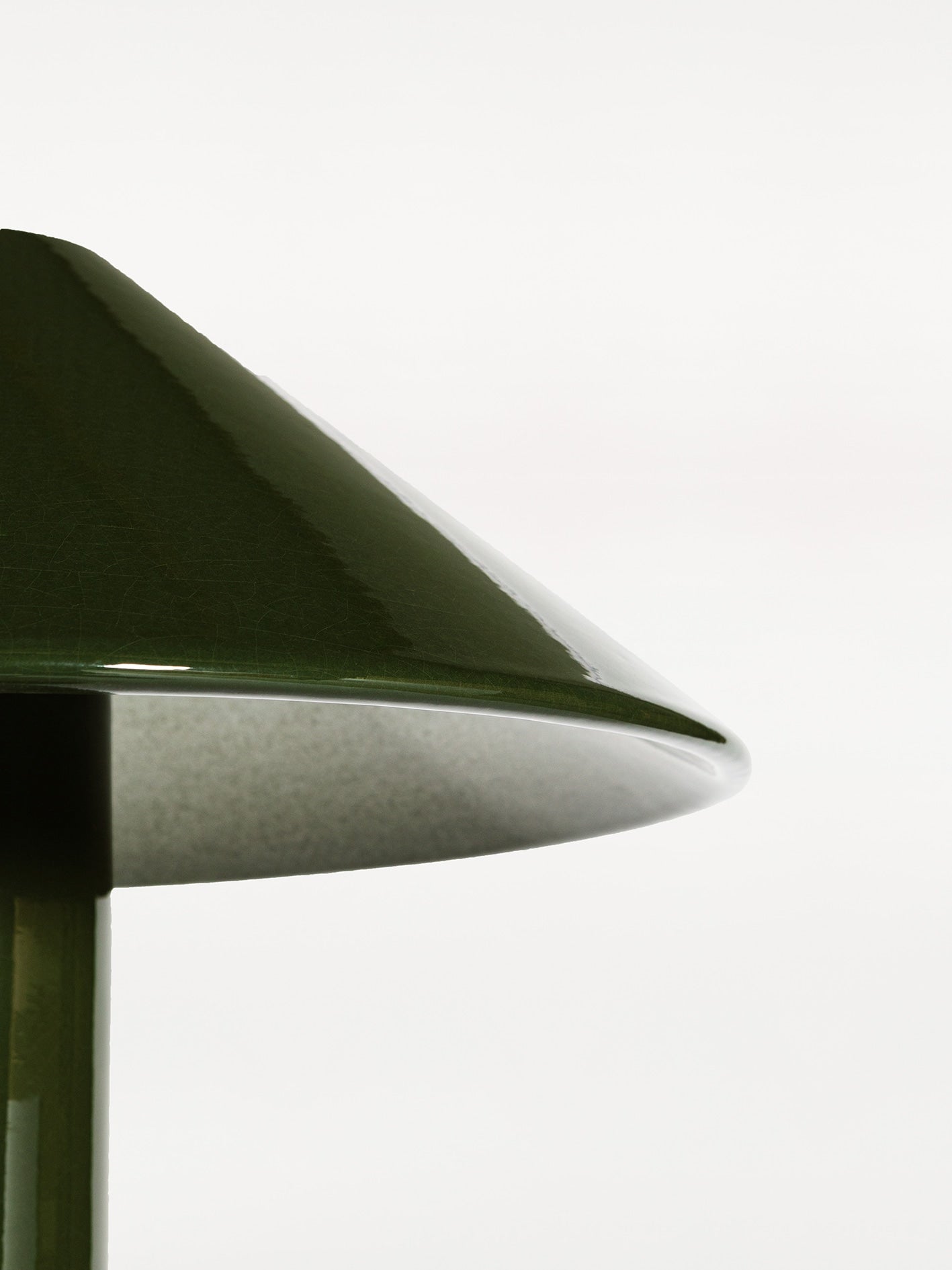 ARCY Floor Lamp in Lava Stone — close-up