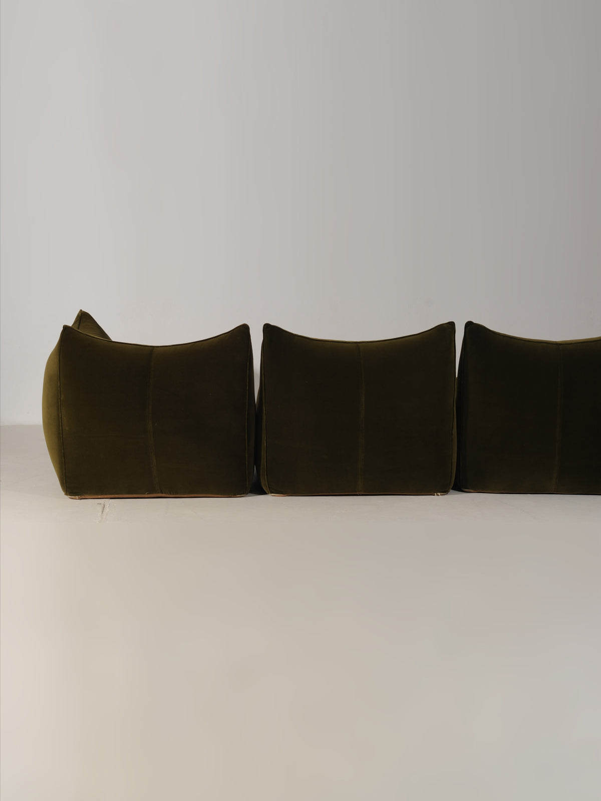 Rare Le Bambole Sectional Sofa by Mario Bellini, Italy 1971 — lifestyle setting
