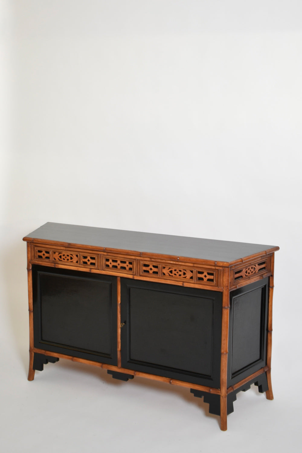 Chinese style cabinet, 1920s — side angle