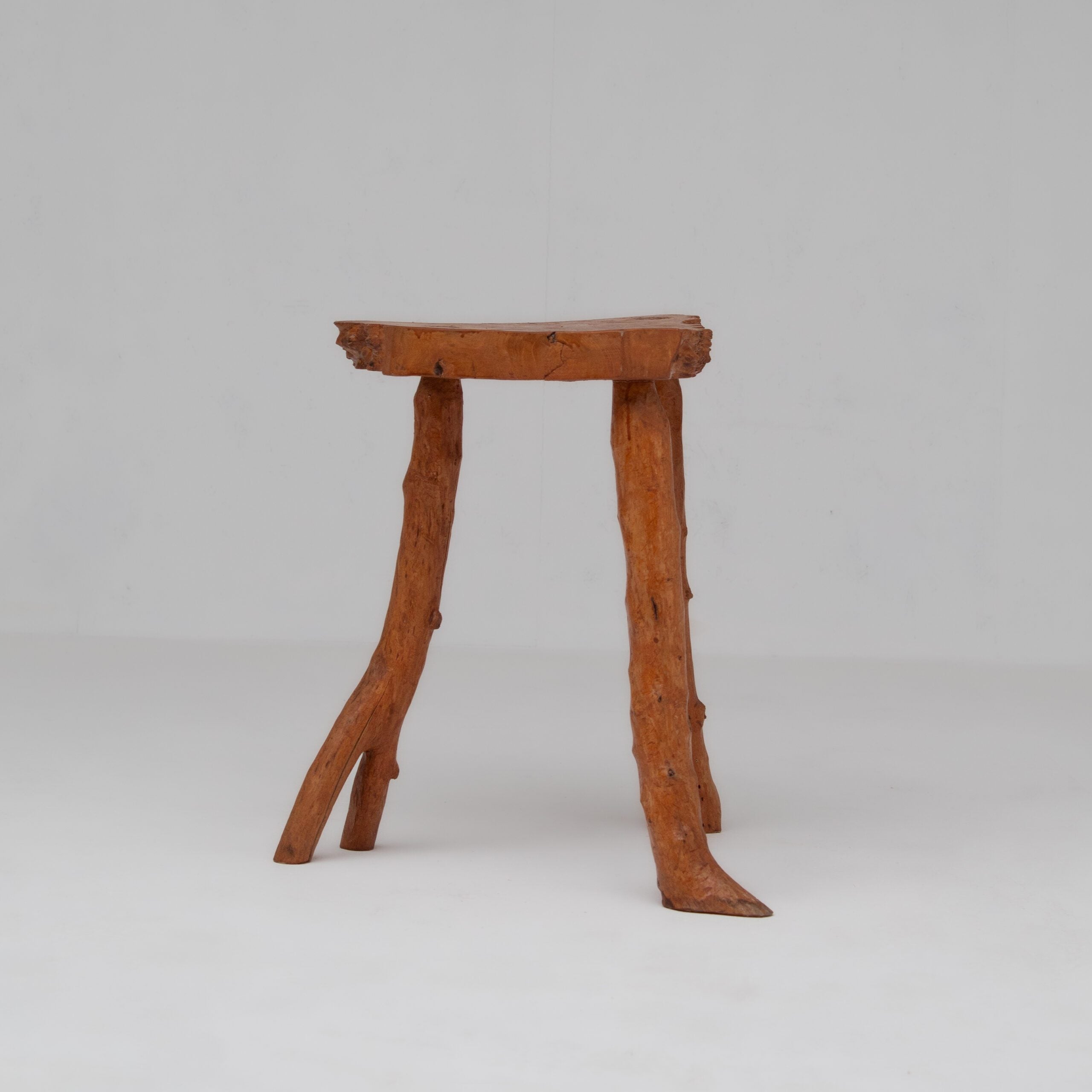 Organic Rootwood Side Tables Set — close-up