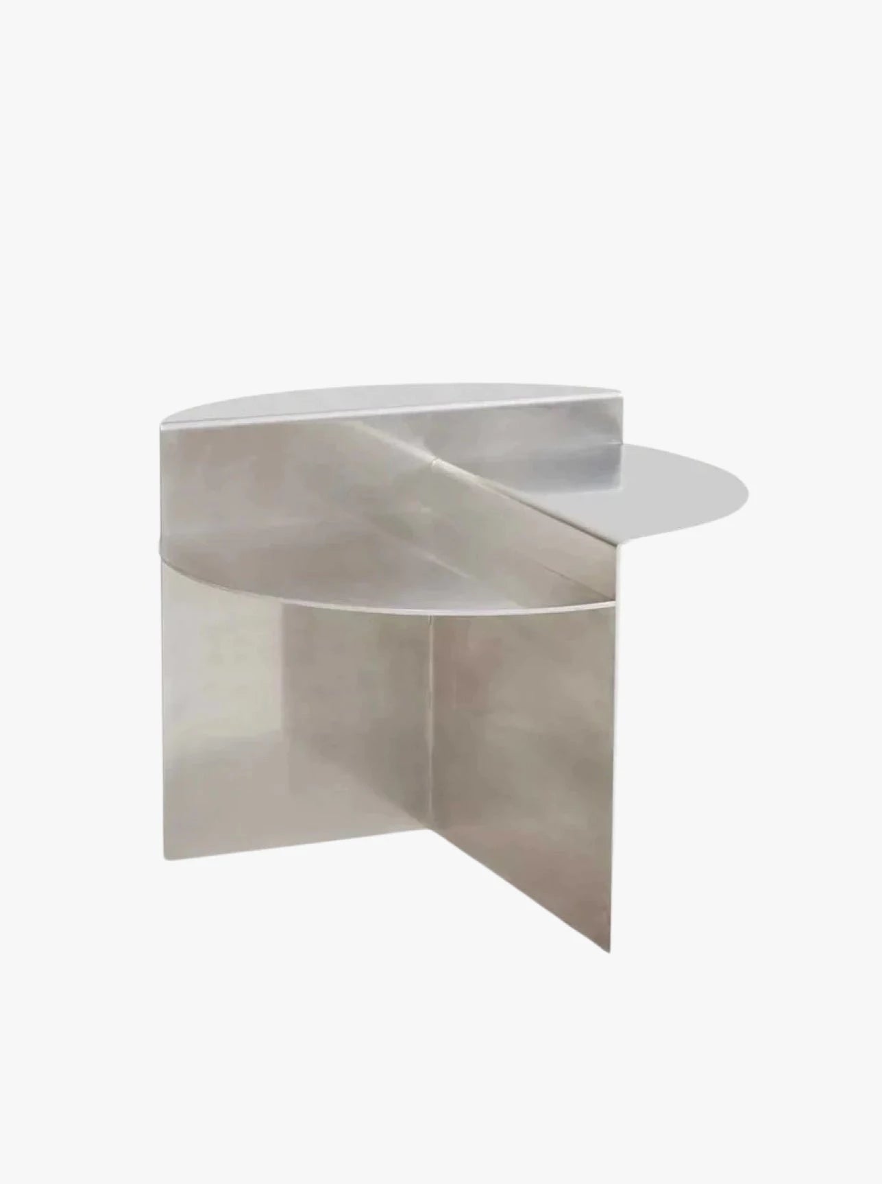 Rivet Side Table Aluminum | The Oblist