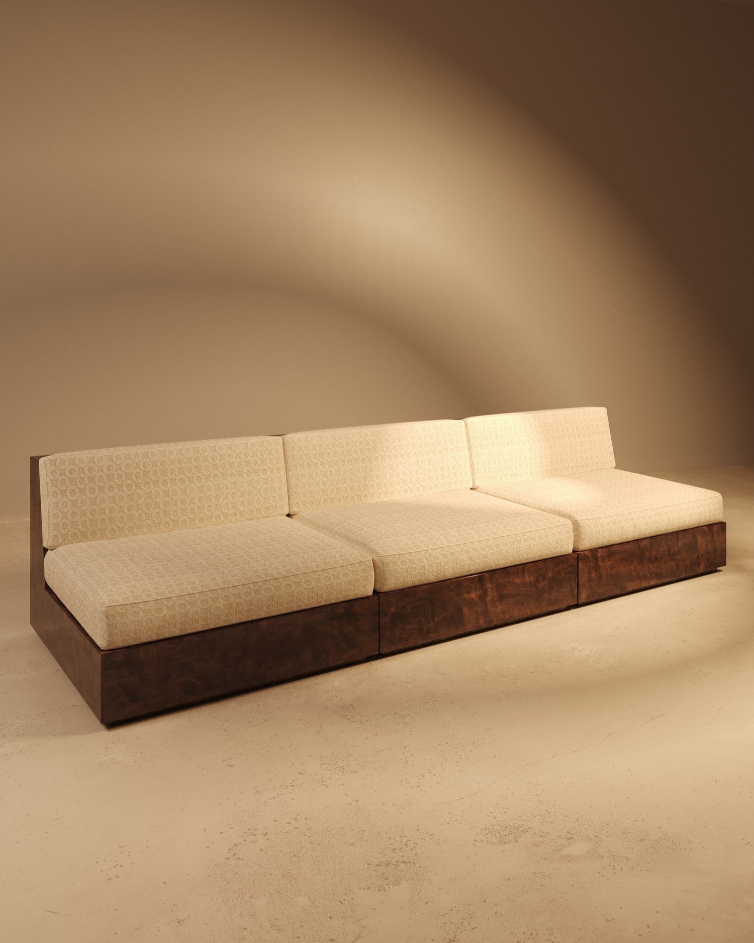 Sofa in Wood - Koohdasht Modular Collection