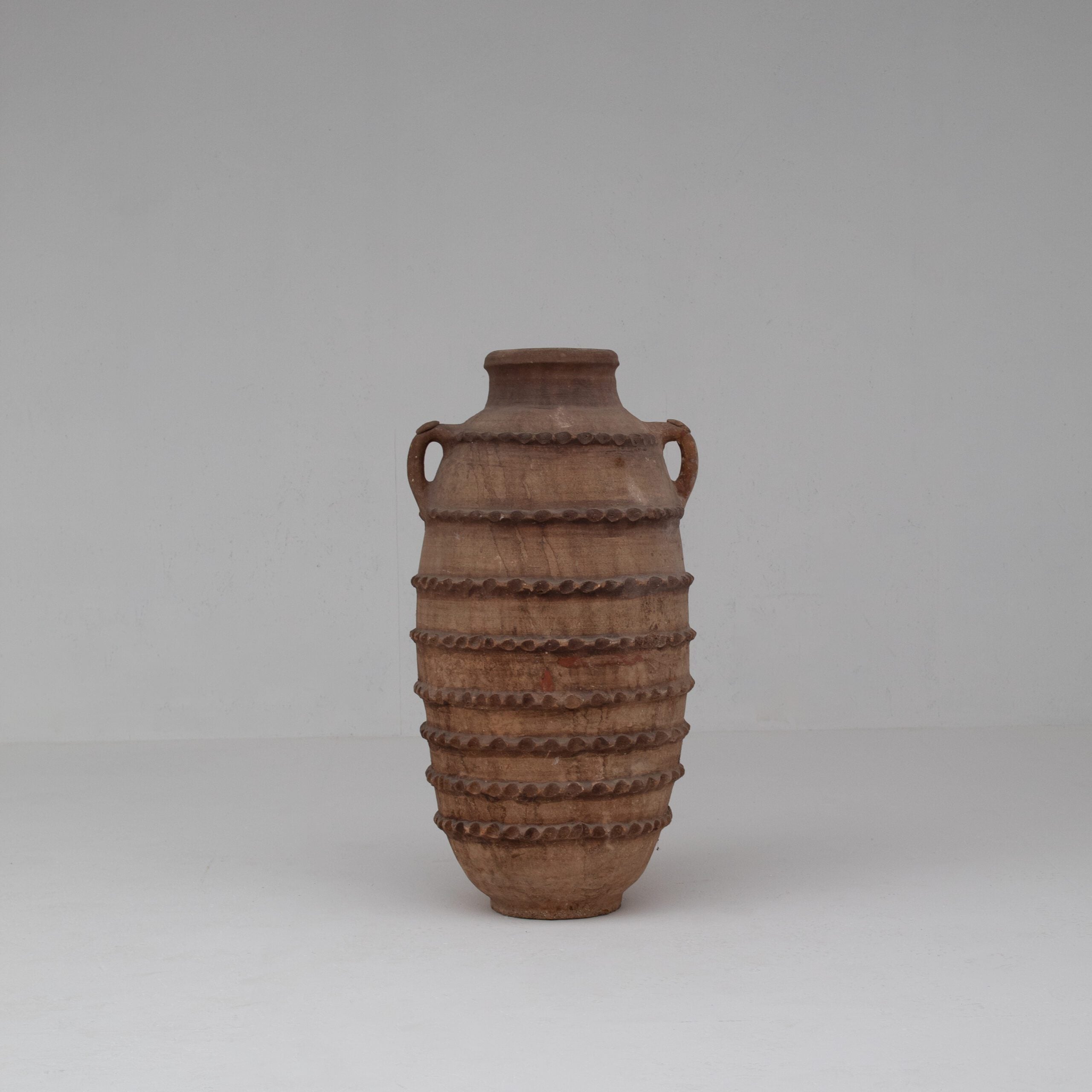 Large Rustic Terracotta Vase — lifestyle setting