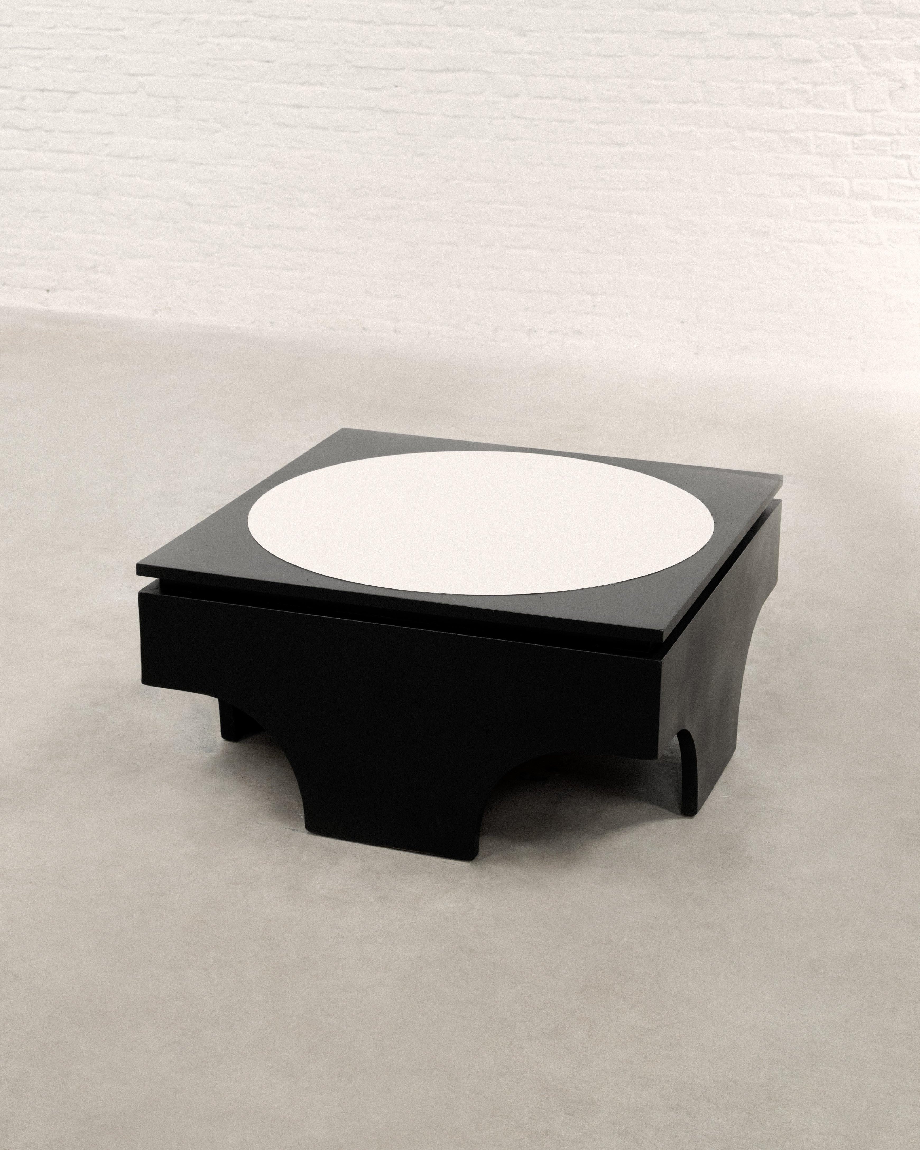 Coffee Table by Emiel Veranneman and Victor Vasarely, Belgium 1960s by Introverso | The Oblist