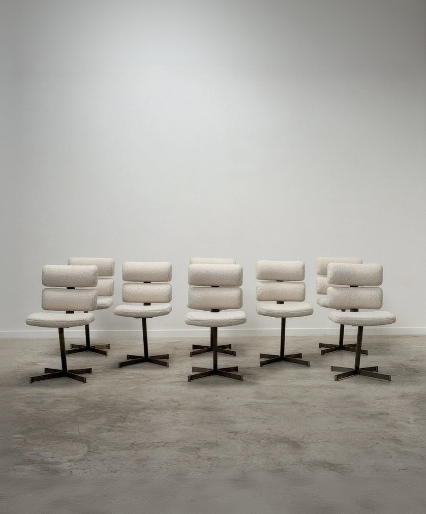 Space Age Dining Chairs, 1970s by GALERIE ECV | The Oblist