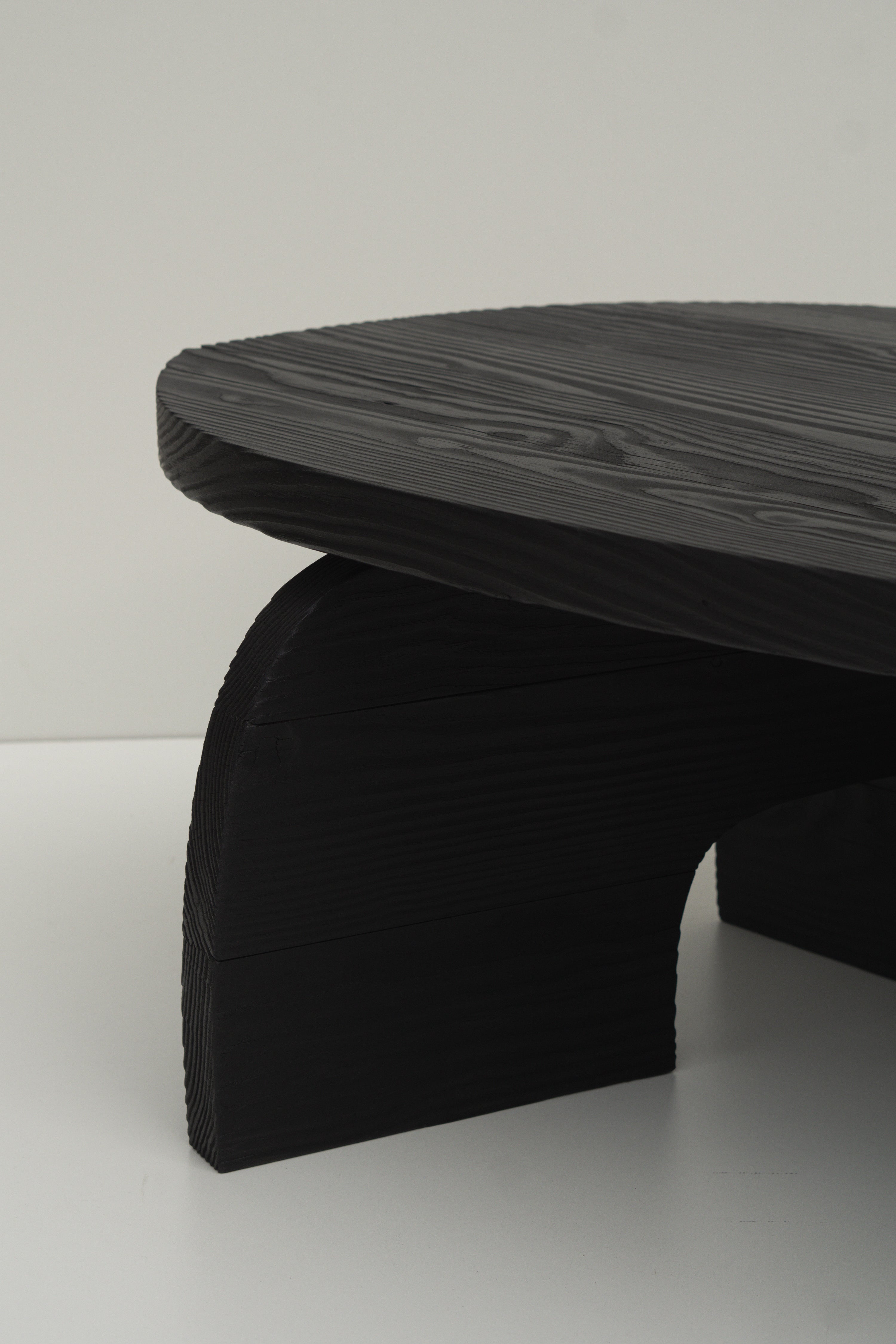 REEF V3 Coffee Table in Charred Wood