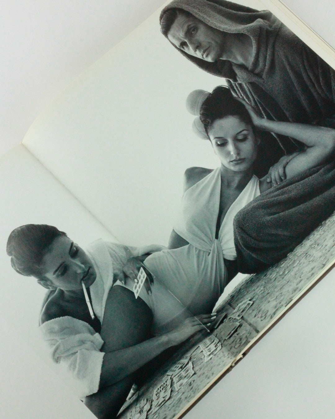 Appearances — side angle of black-and-white photo with models