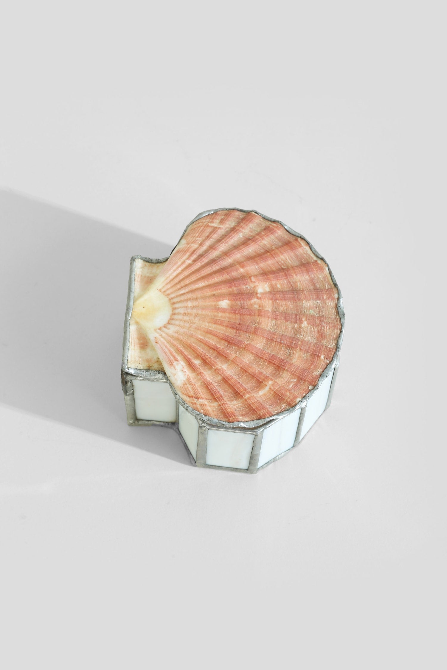 Scallop Shell Jewelry Box — lifestyle setting