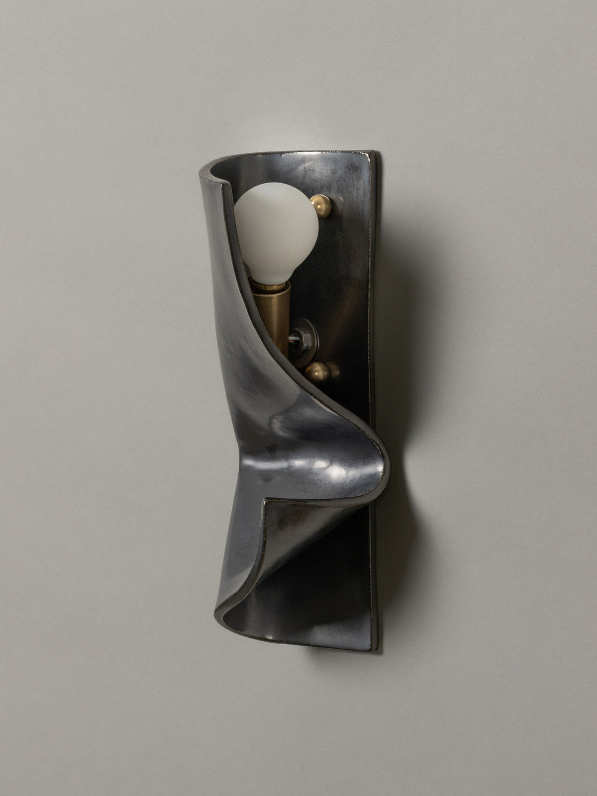 Shai Sconce Graphite, Right — additional view