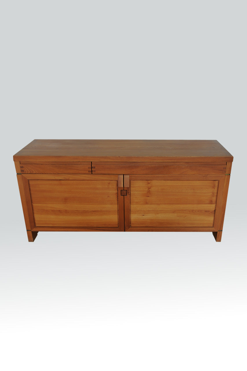Pierre Chapo R08 Sideboard in Solid Elm Wood, France 1960s — view 9