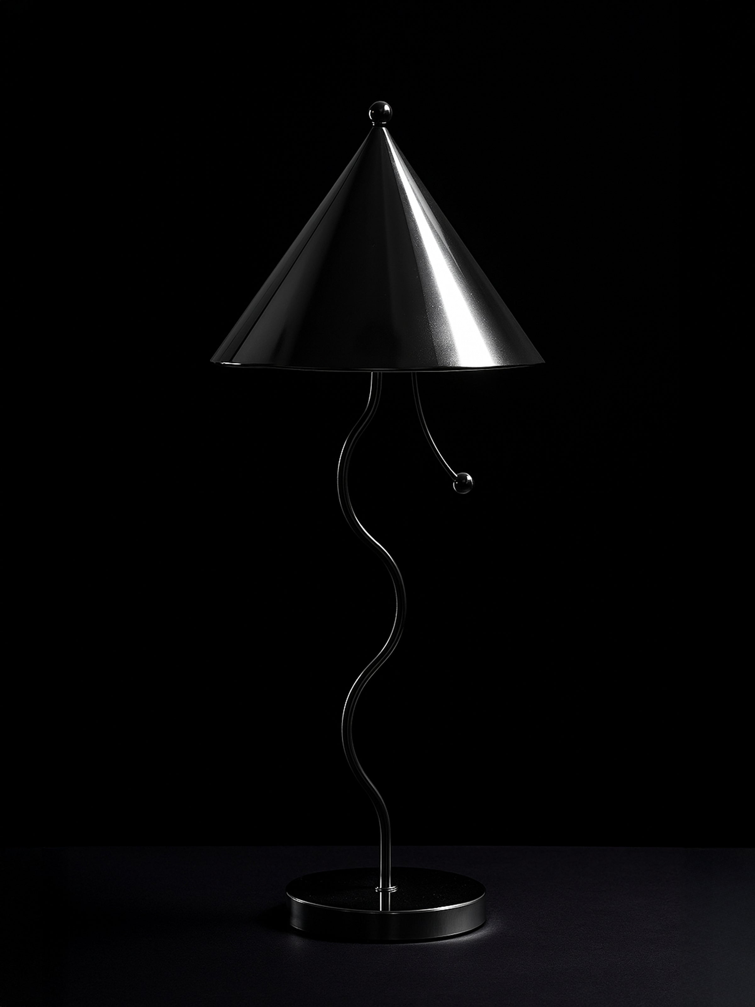 Lampe De Table Postmoderne chrome