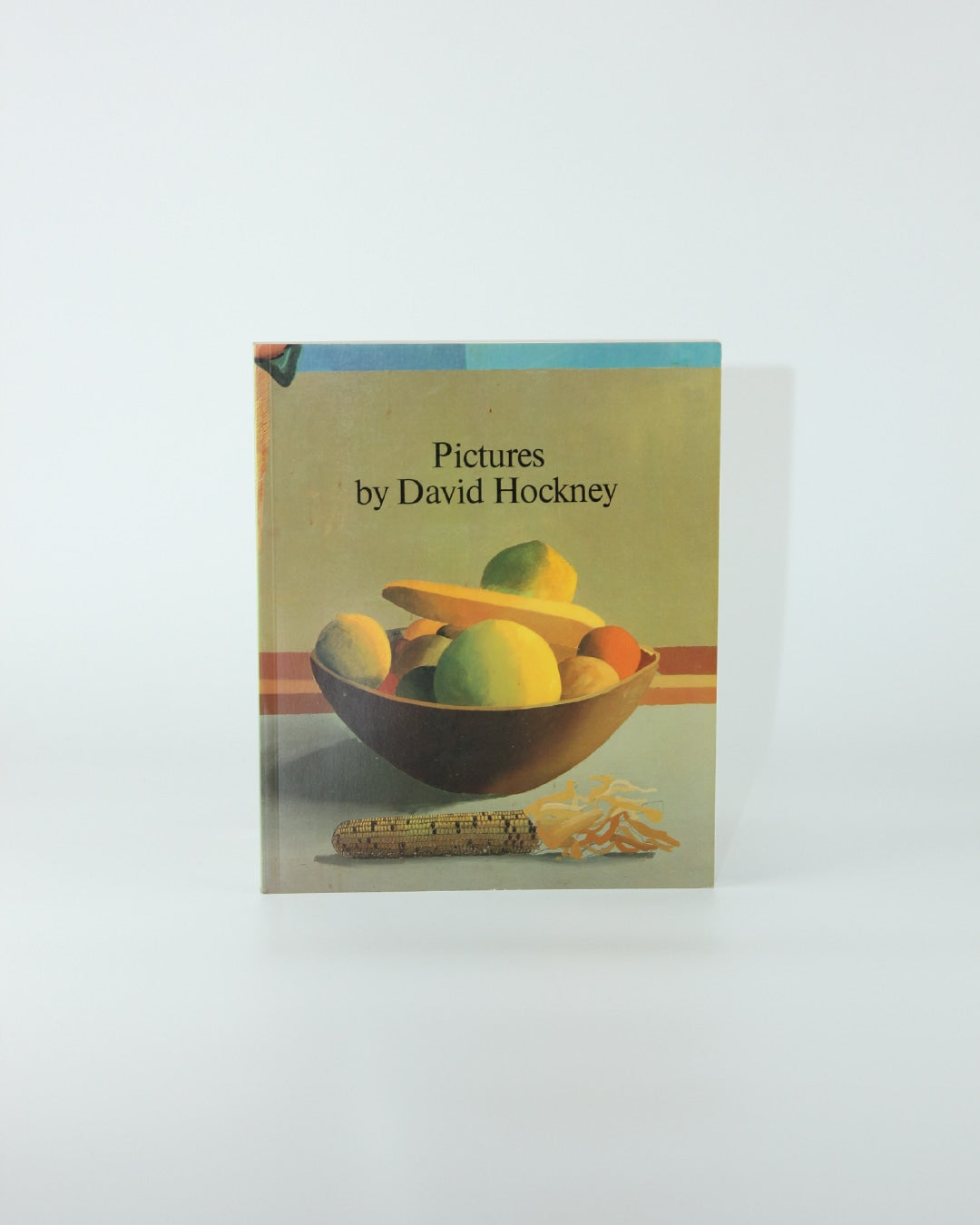 Pictures by David Hockney — front view on white background
