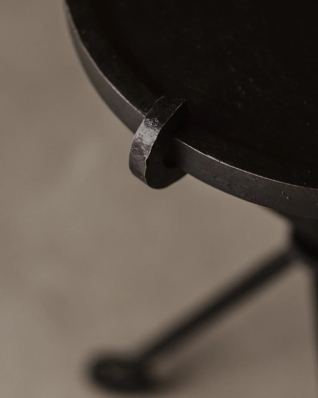 Wrought Iron Gueridon - Tripod