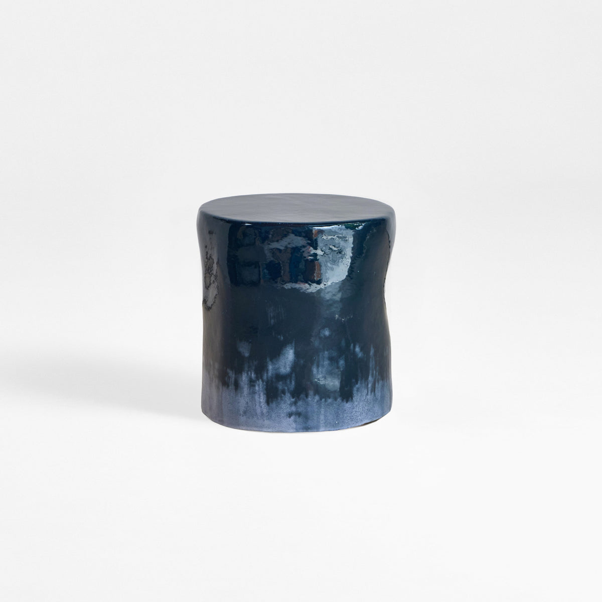 artisanal Ceramic Side Table (small) — detail view