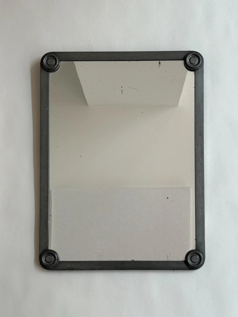 Pewter Mirror, FAK Svenskt Tenn by Galerie Storm | The Oblist — handcrafted pewter frame
