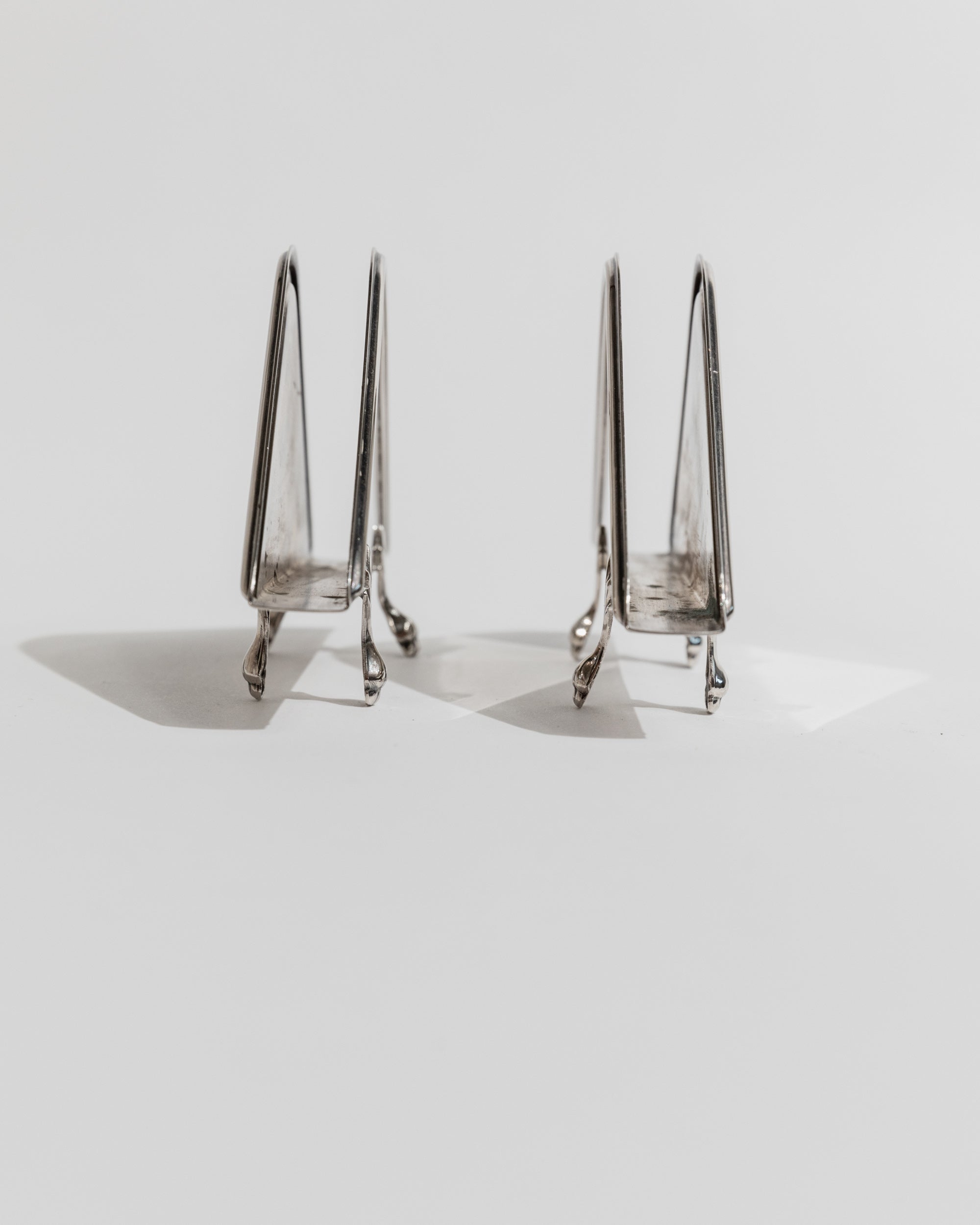 Set of 2 Triangular Napkin Holders, Italy 1970s