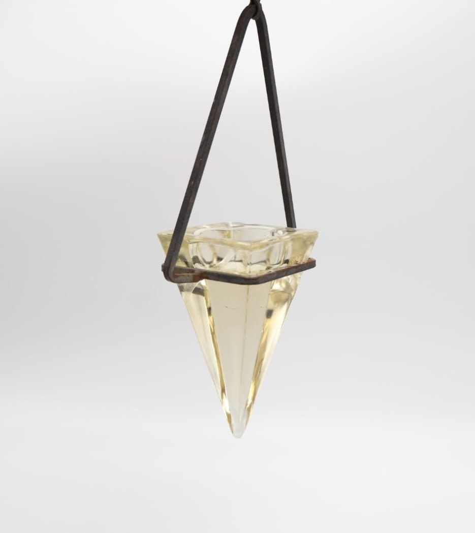 Postmodern Geometric Wall-Mounted Tealight Holders – Set of 2 — detail view