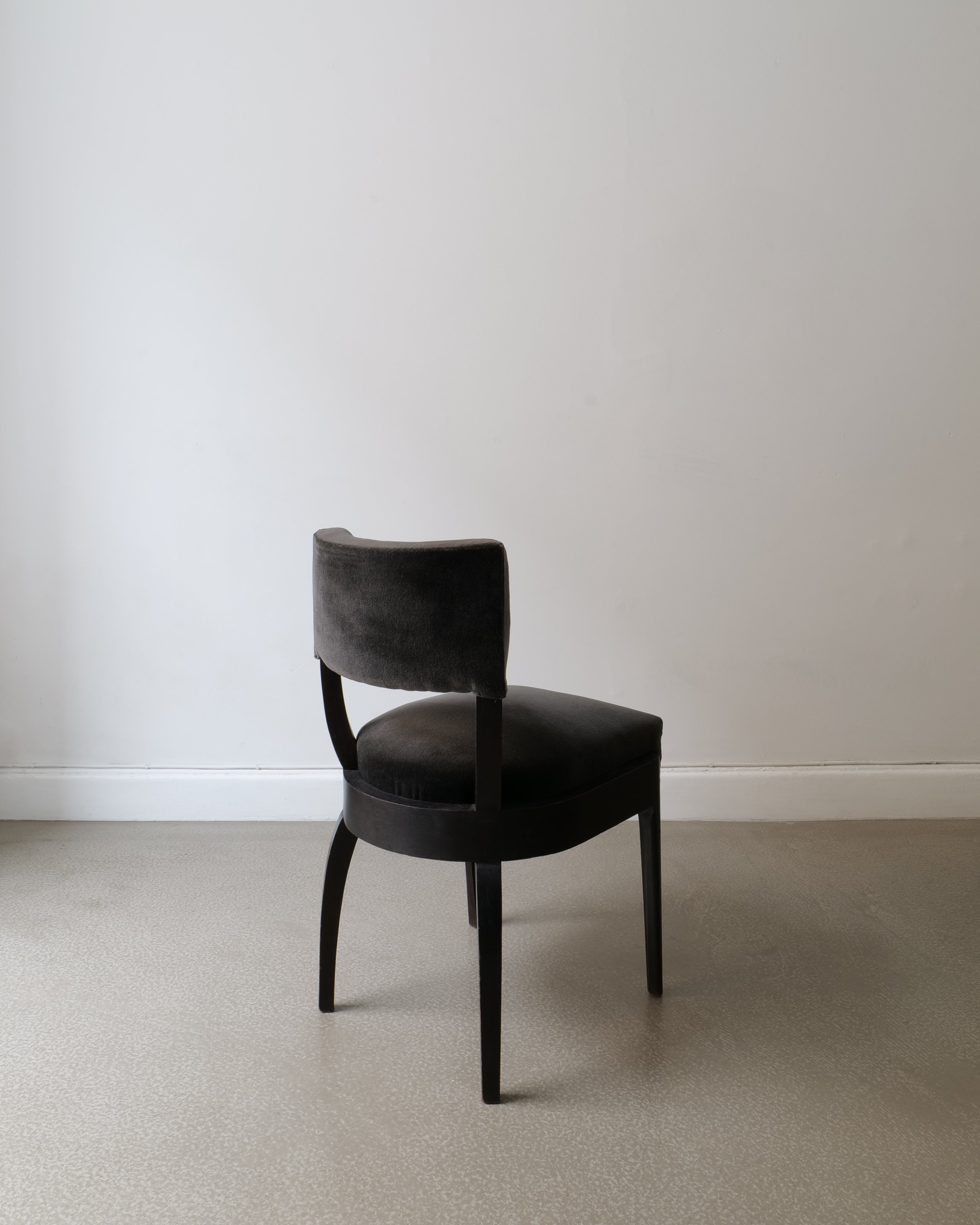 René Prou Accent Chair 1930s — lifestyle setting