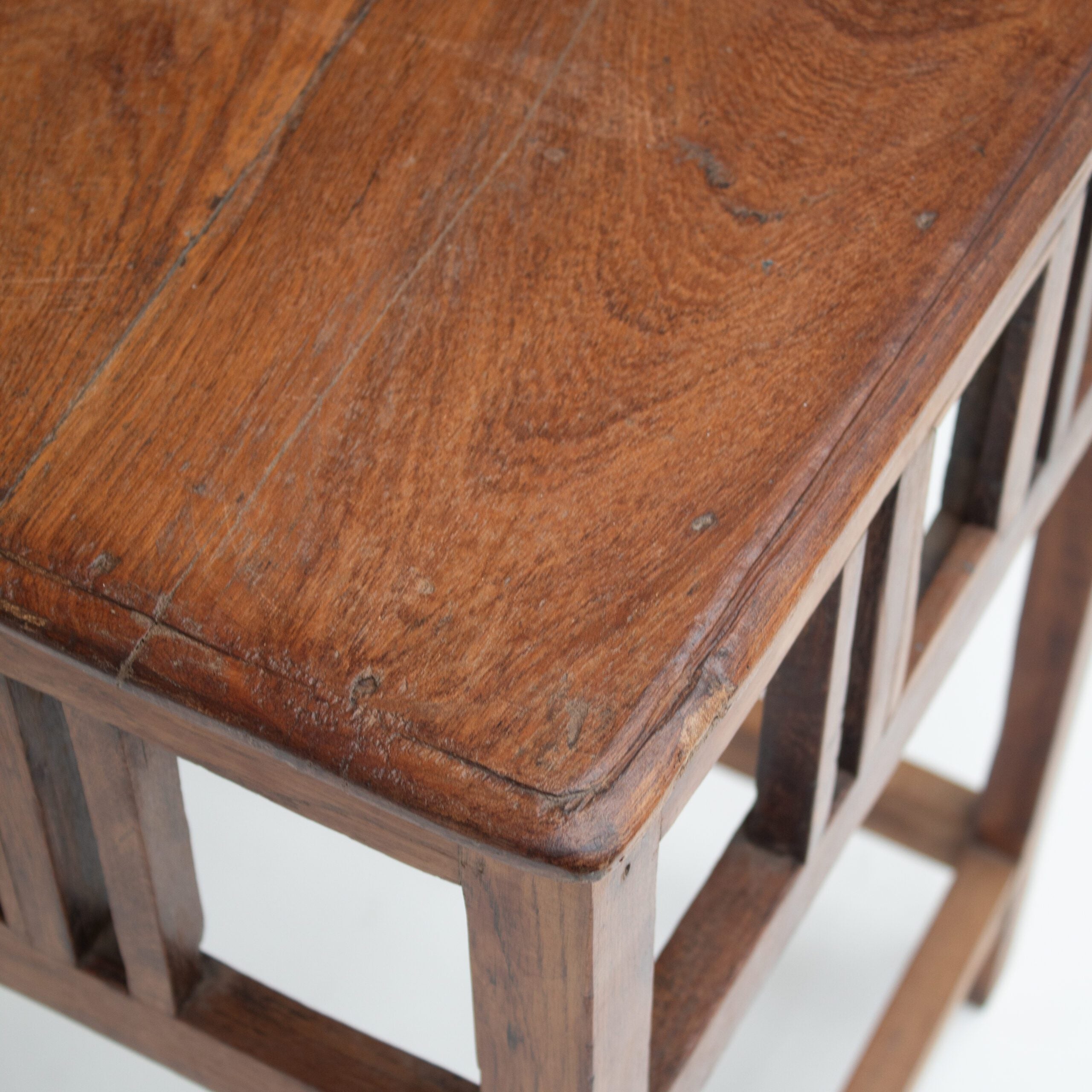 Solid Wood Side Table — in context