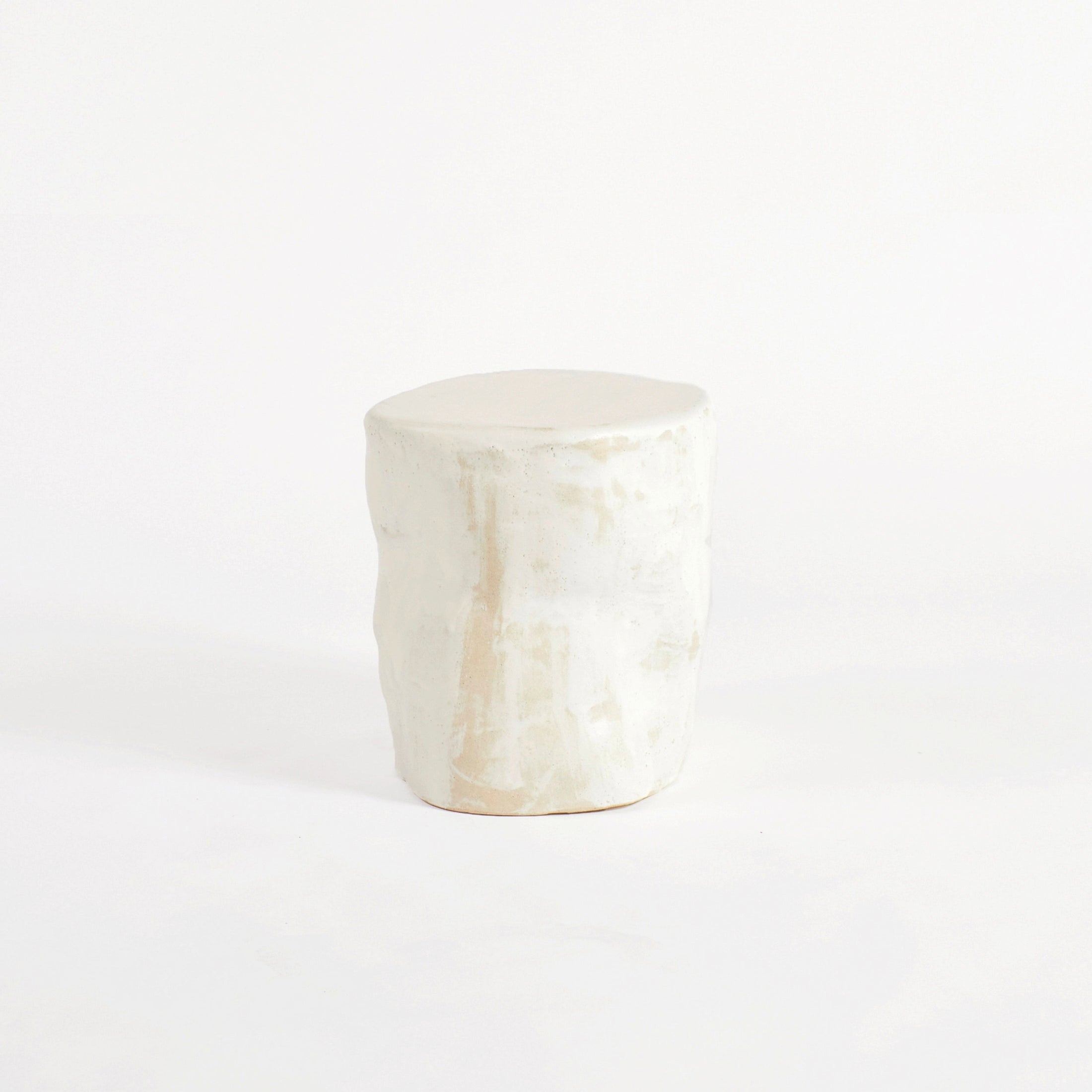 Small Ceramic Side Table — close-up