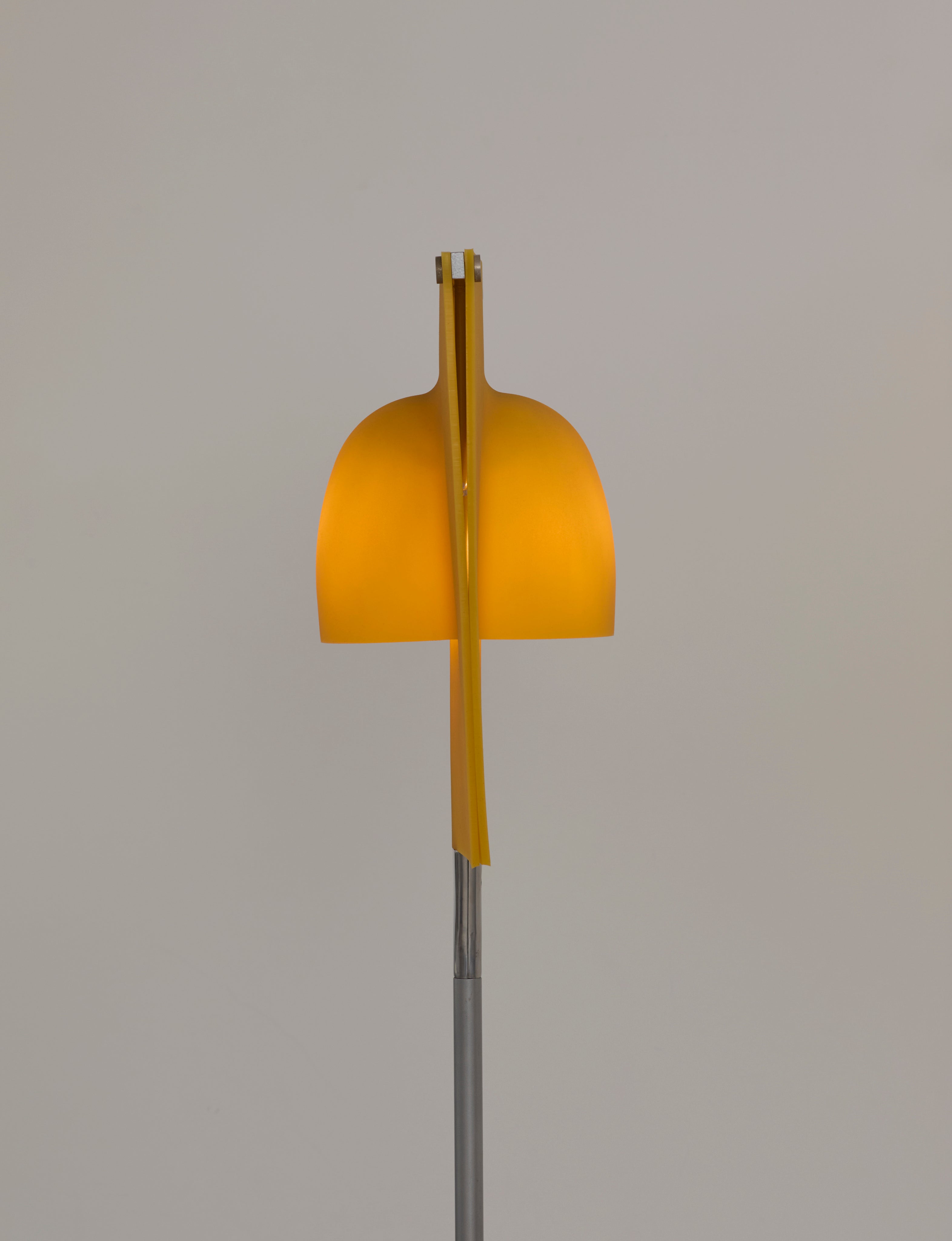 Yellow "Delight" floor lamp by Adrien Gardère for Cinna / Ligne Roset, vintage circa 1990 — in context