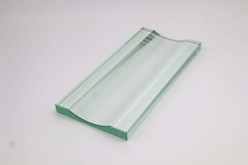 Mid-Century FontanaArte Sculptural Beveled Crystal Pen Tray — Italy, 1950s by Forma Finds | The Oblist