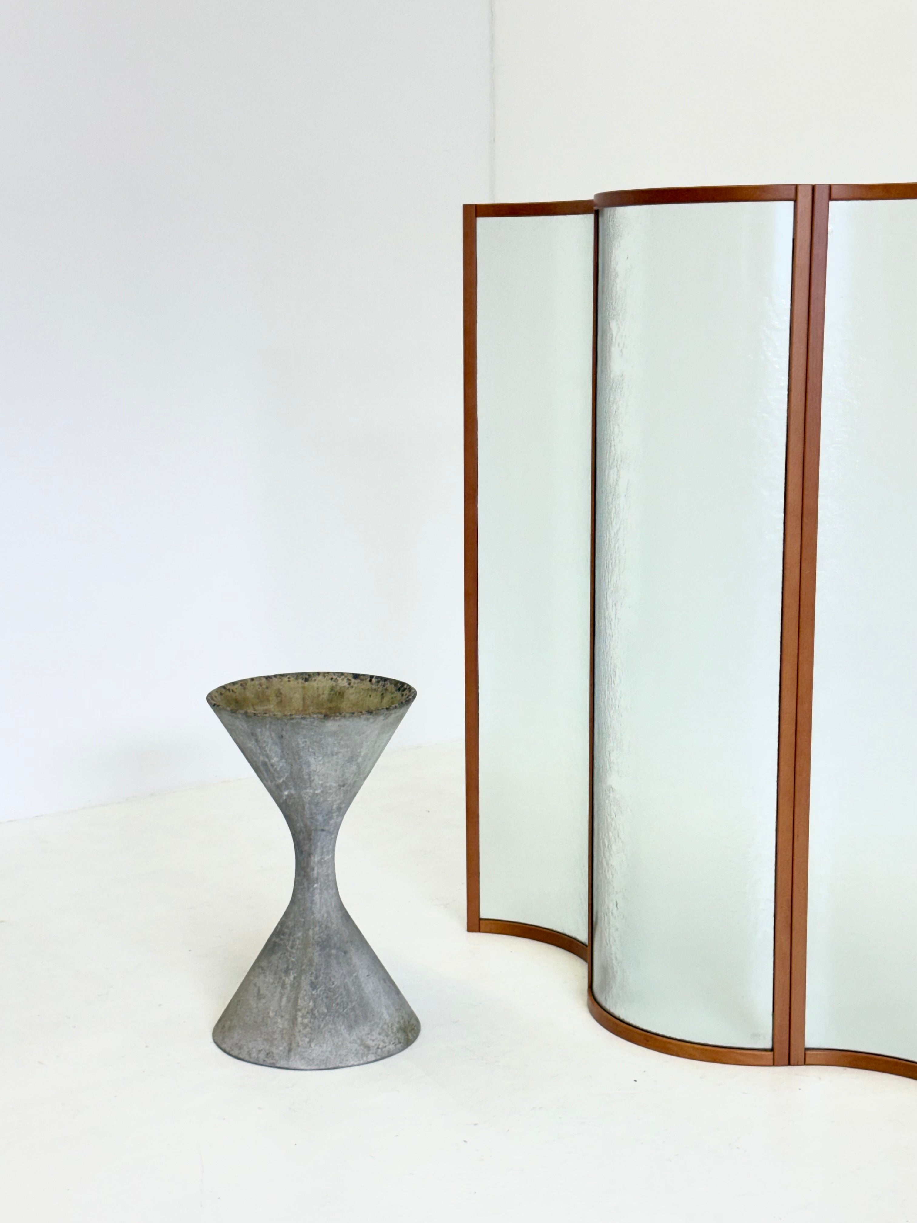 Esse room divider by Vittorio Livi for Fiam — alternate view