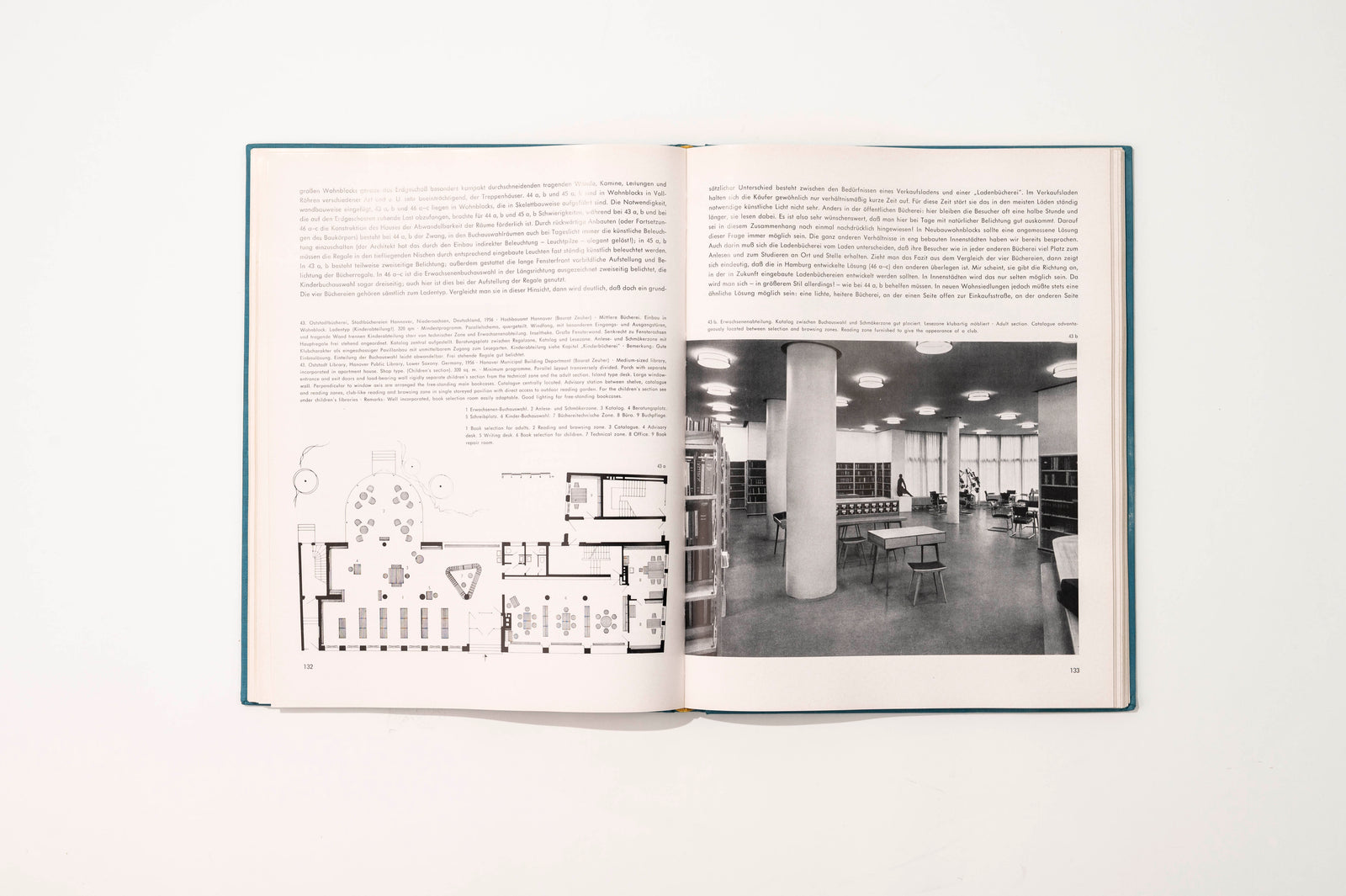 Büchereibau Public Library Building, Mevissen, 1958 Architecture and Interiors Books — side angle