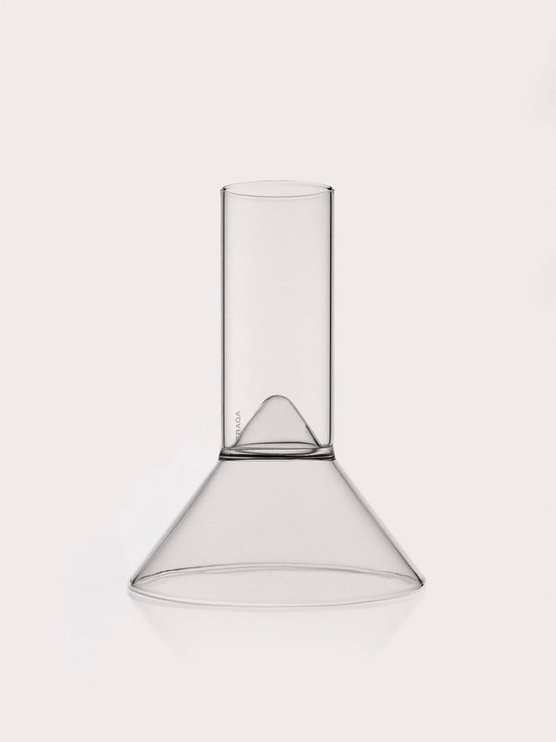 Martini Shot Glass - Transparent — close-up view of clear glass design