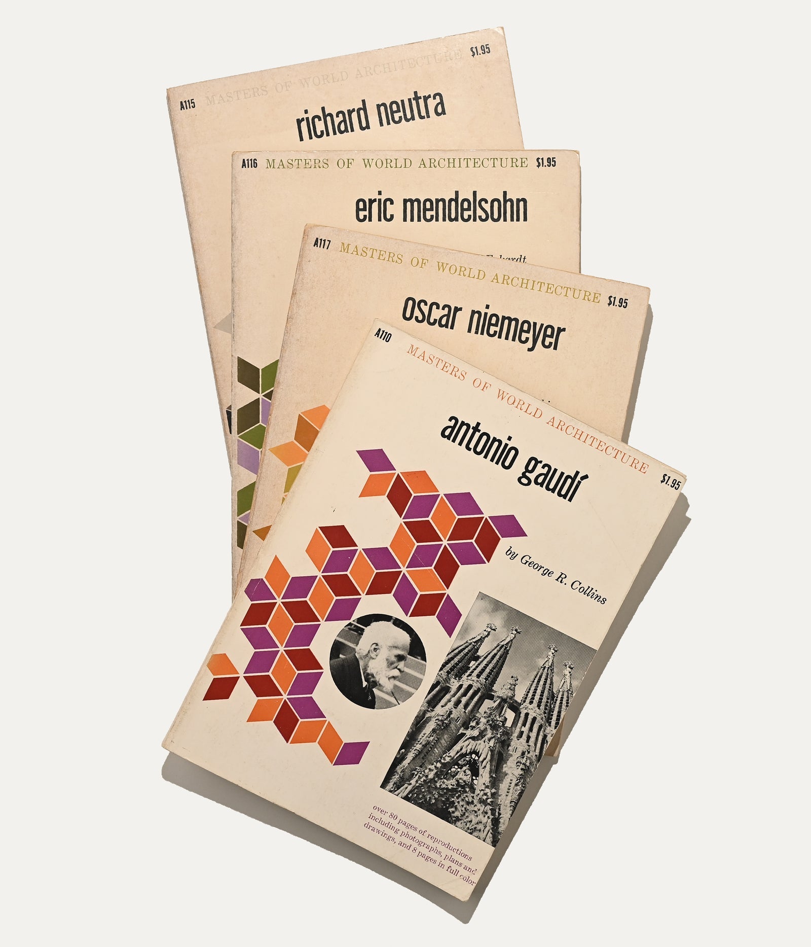 Antonio Gaudi Eric Mendelson Richard Neutra Oscar Niemeyer Architecture Interiors Book by ARCHIVISM | The Oblist