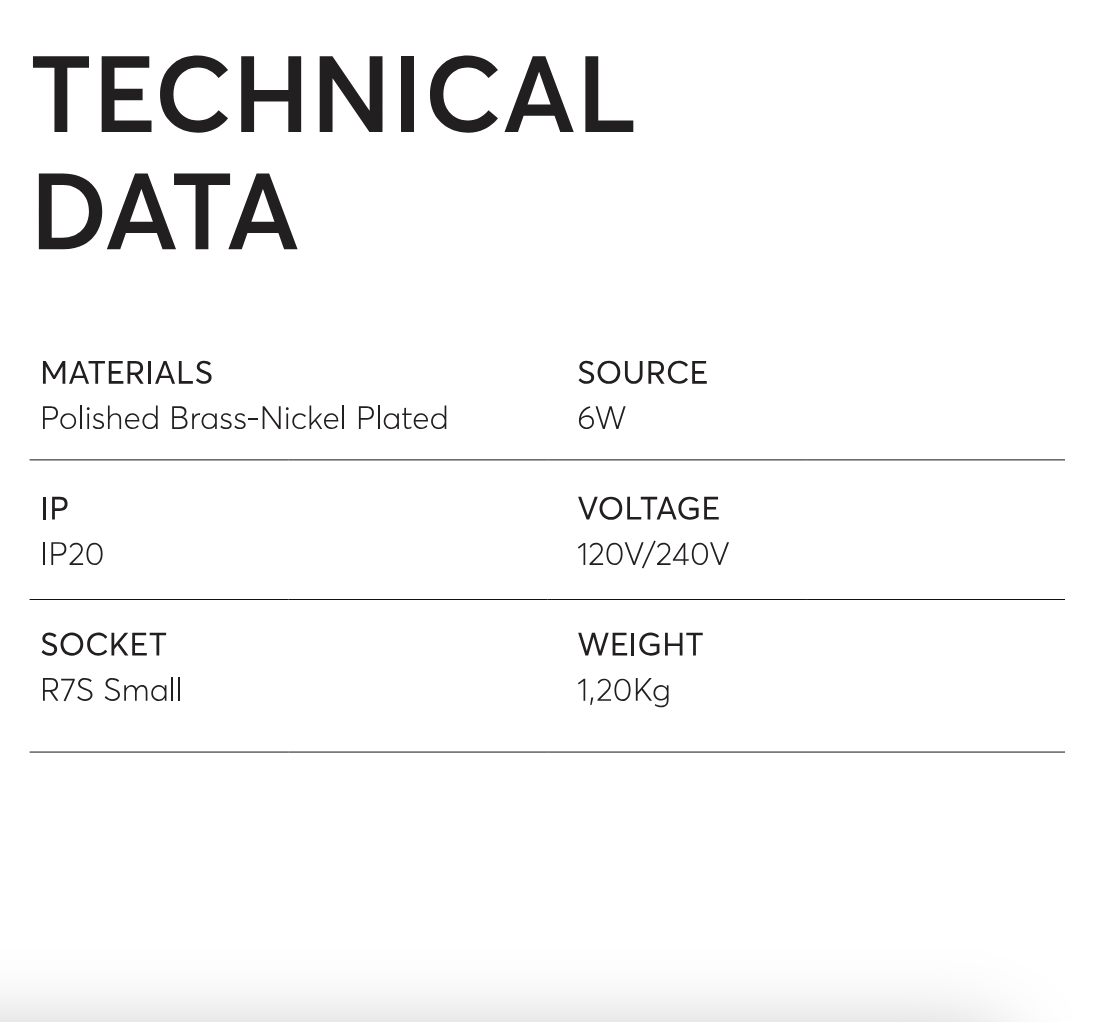 Katoptris Gold Wall Light