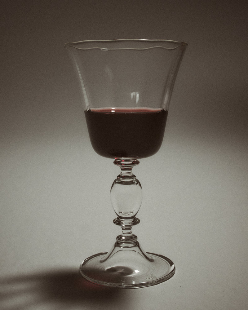 Alban Wine Glass Large - Set of Four by Akua Objects | The Oblist — clear glass, modern design