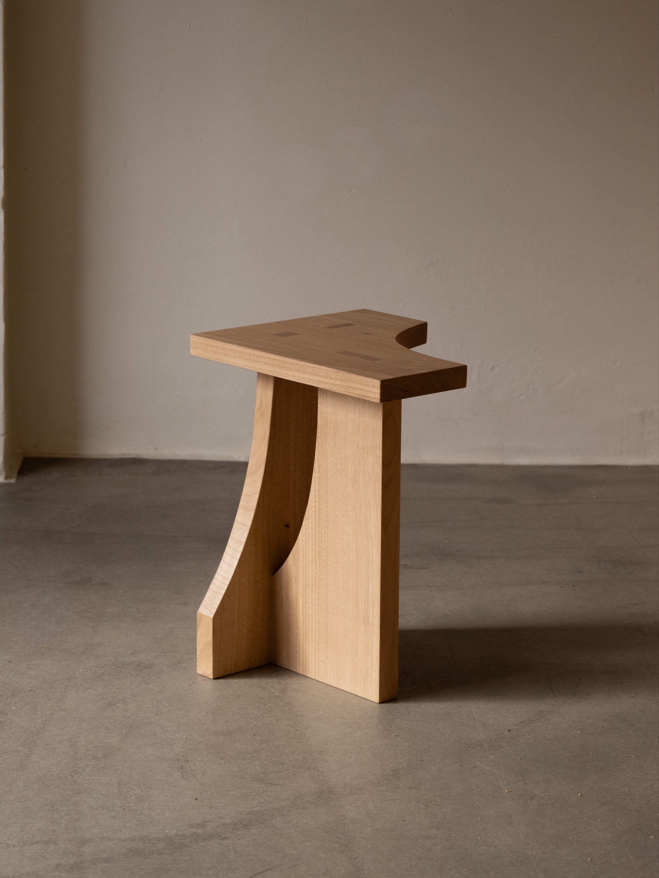 Heel Stool — detail view