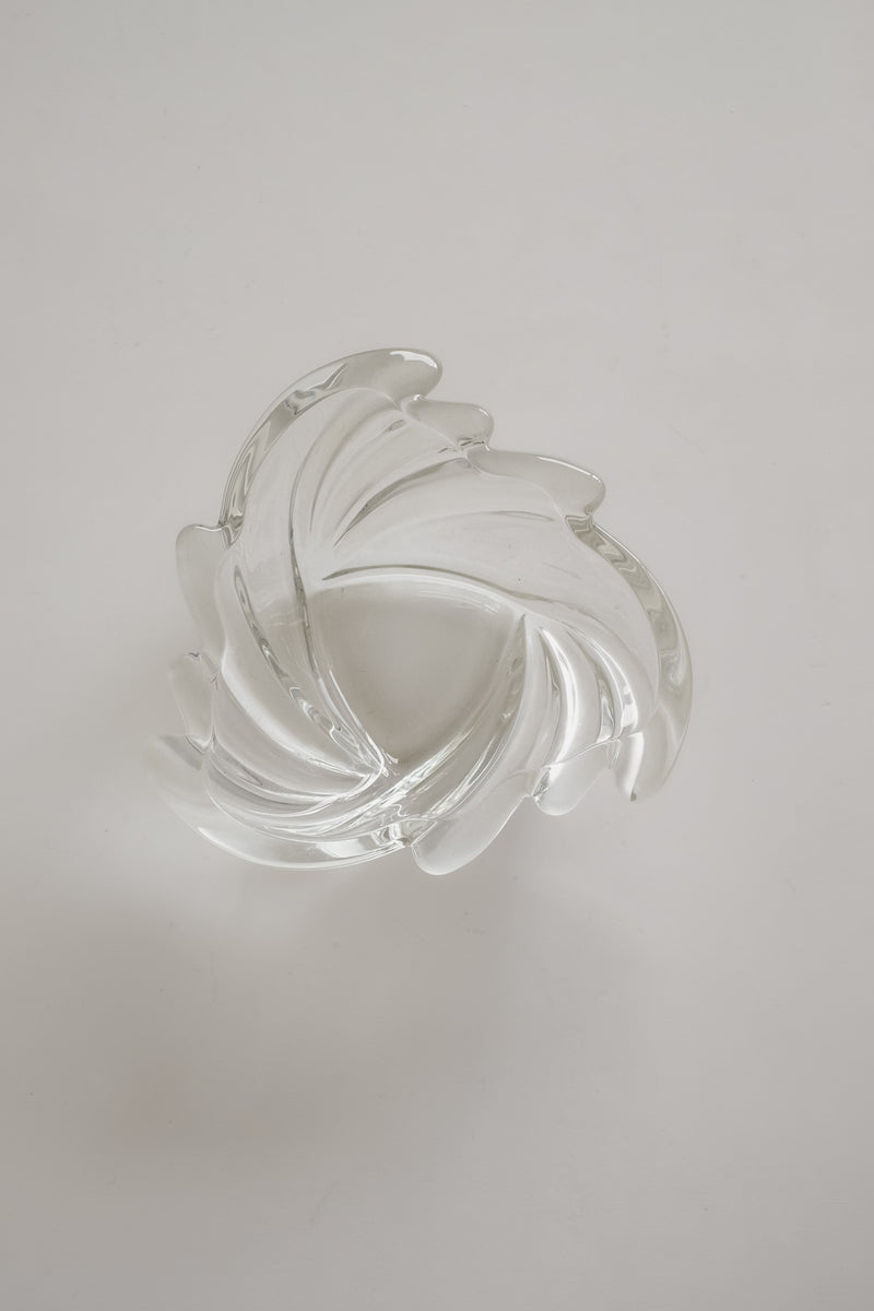 Vintage Glass Bowl by Walther Glas by septembre studios | The Oblist