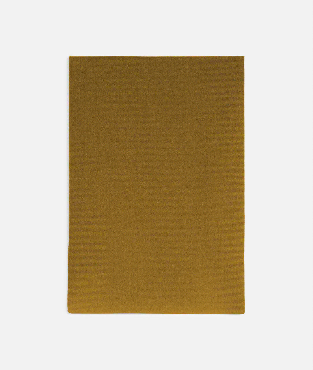 Keys Armchair — mustard fabric in modern living room setting