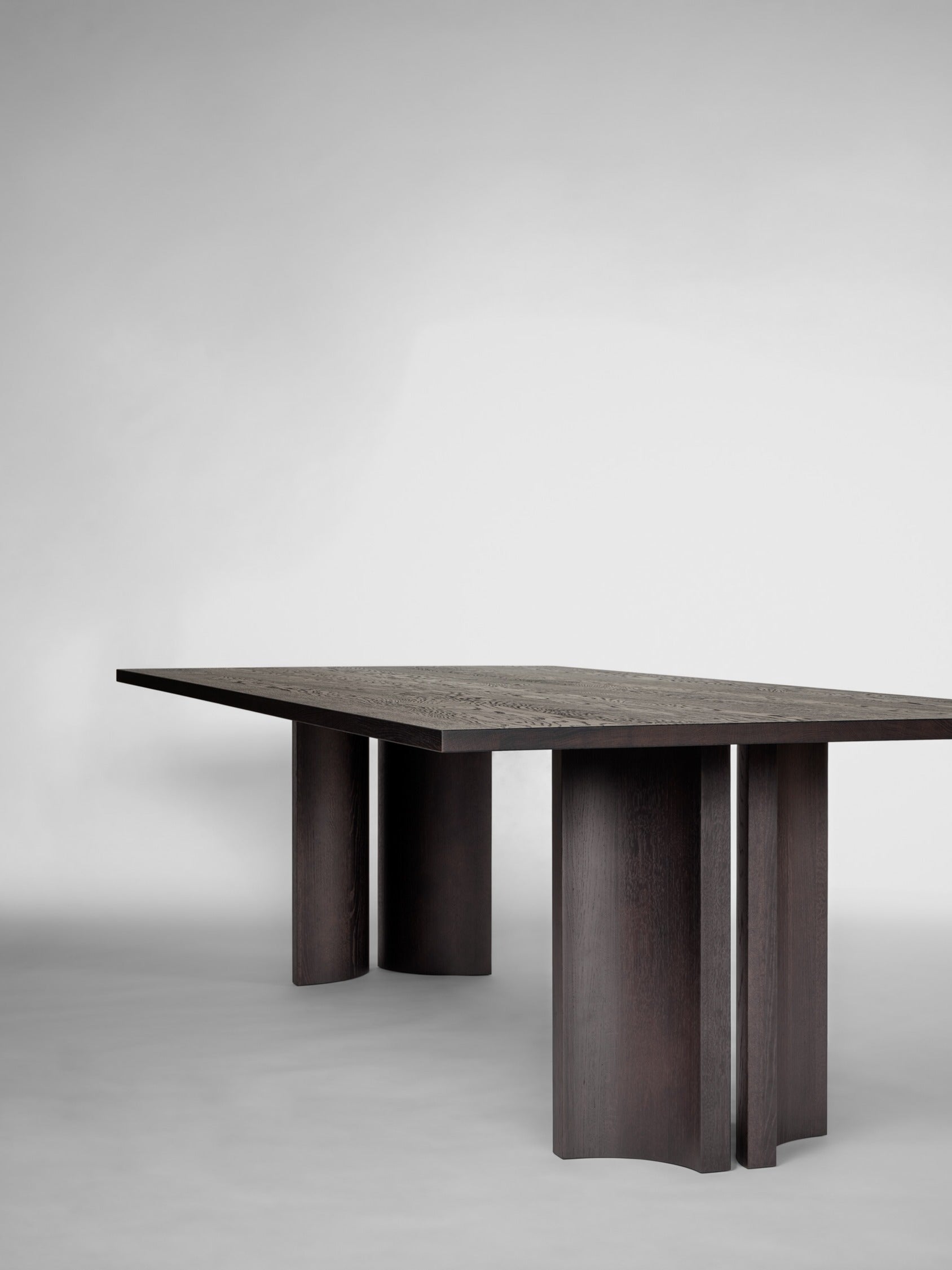 Aperta Rectangular Table - Single Base — in context