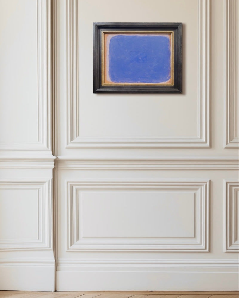 Color Studies: Mauve no. IV — framed painting on wall in gallery setting