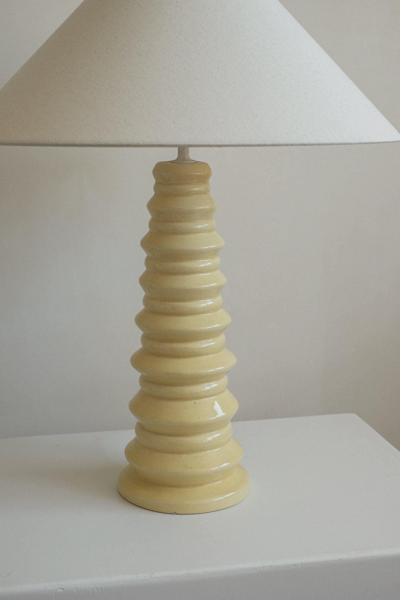 French Ceramic Table Lamp — view 9